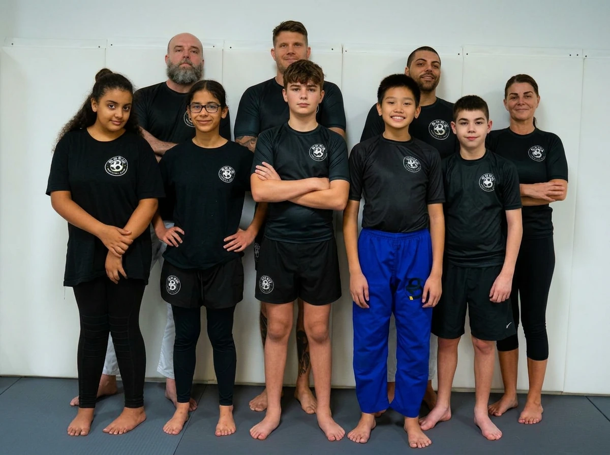 Confident student after a adult Brazilian Jiu Jitsu class at Budo Martial Arts in Coconut Creek